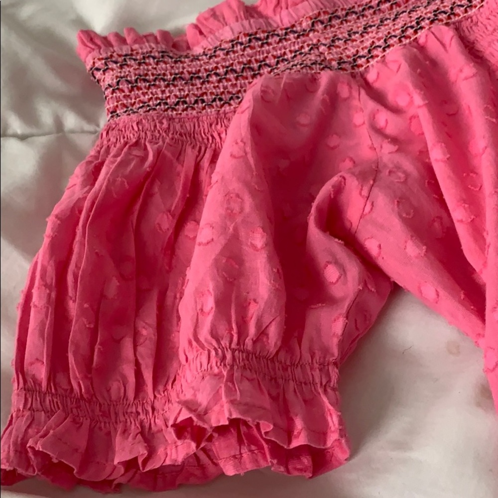 Banjanan Pink off the shoulder top - Picture 4 of 5